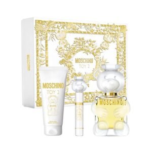 MOSCHINO TOY 2 EAU DE PARFUM 100ML VAPORIZADOR + LOCION CORPORAL PERFUMADA 100ML + MINIATURA EAU DE PARFUM 10ML VAPORIZADOR